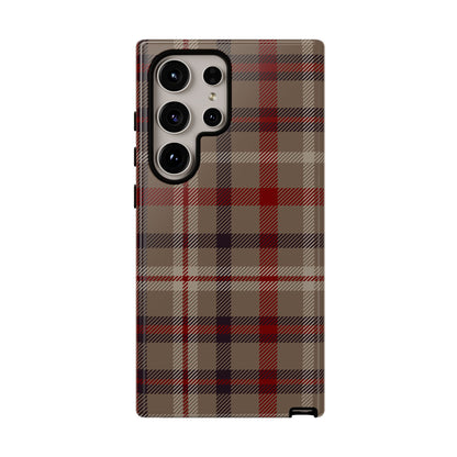 Vintage Highland Plaid Samsung Galaxy Tough Case