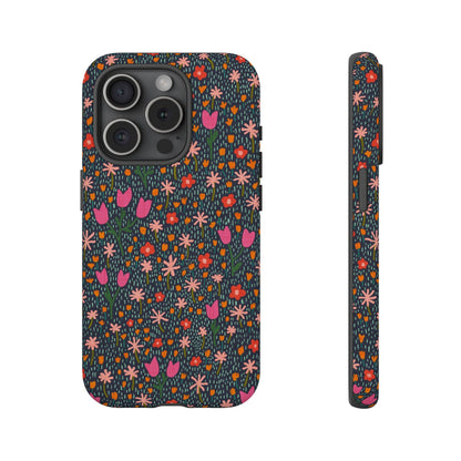 Whimsical Wildflower Meadow iPhone Tough Case