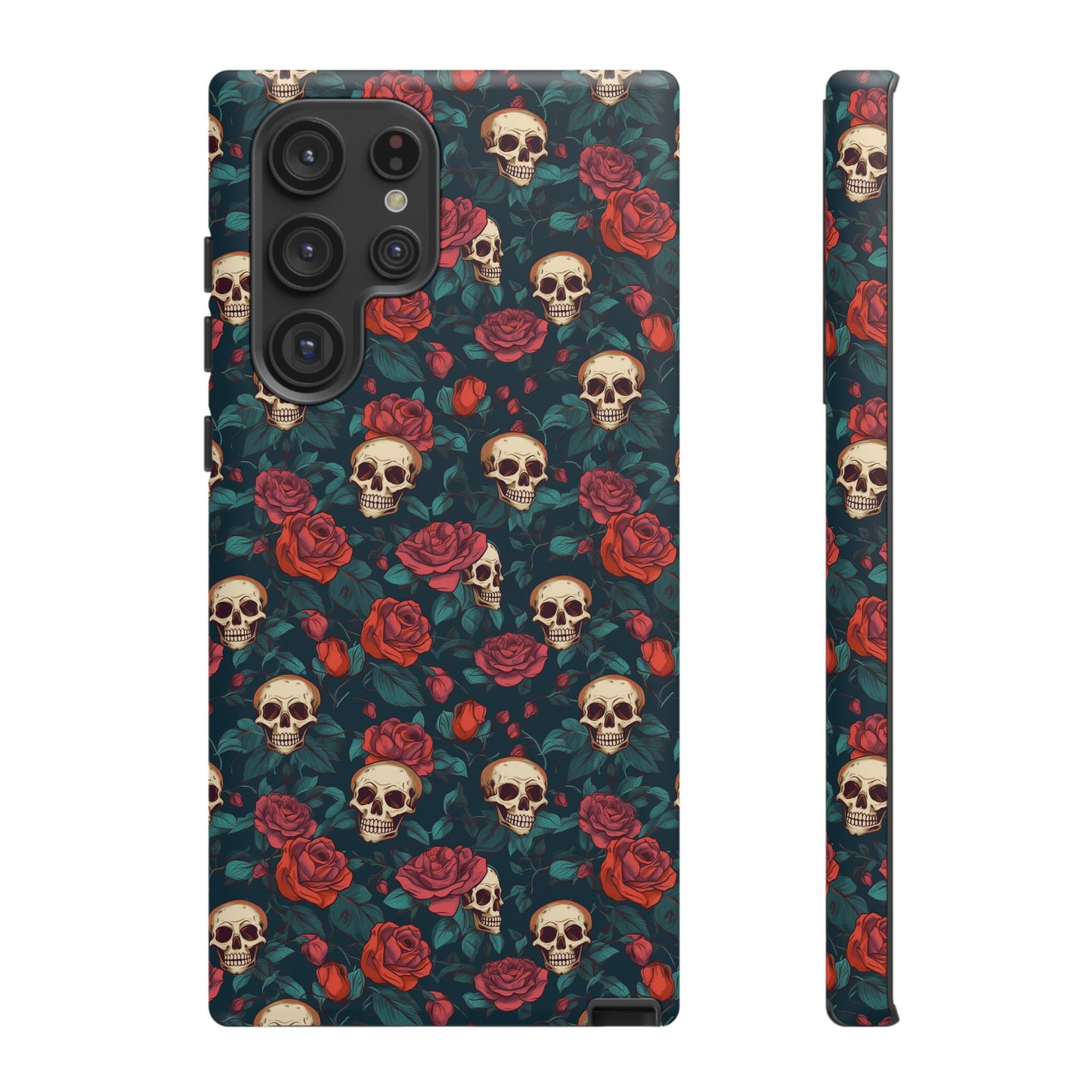 Skulls & Roses Dark Garden Samsung Galaxy Tough Case
