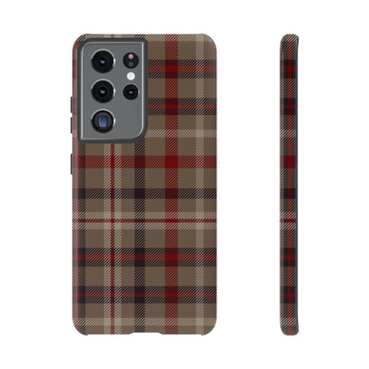 Vintage Highland Plaid Samsung Galaxy Tough Case