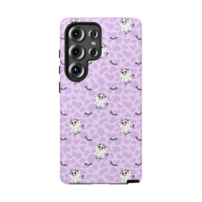 Purple Moo Ghosts & Bats Samsung Galaxy Tough Case