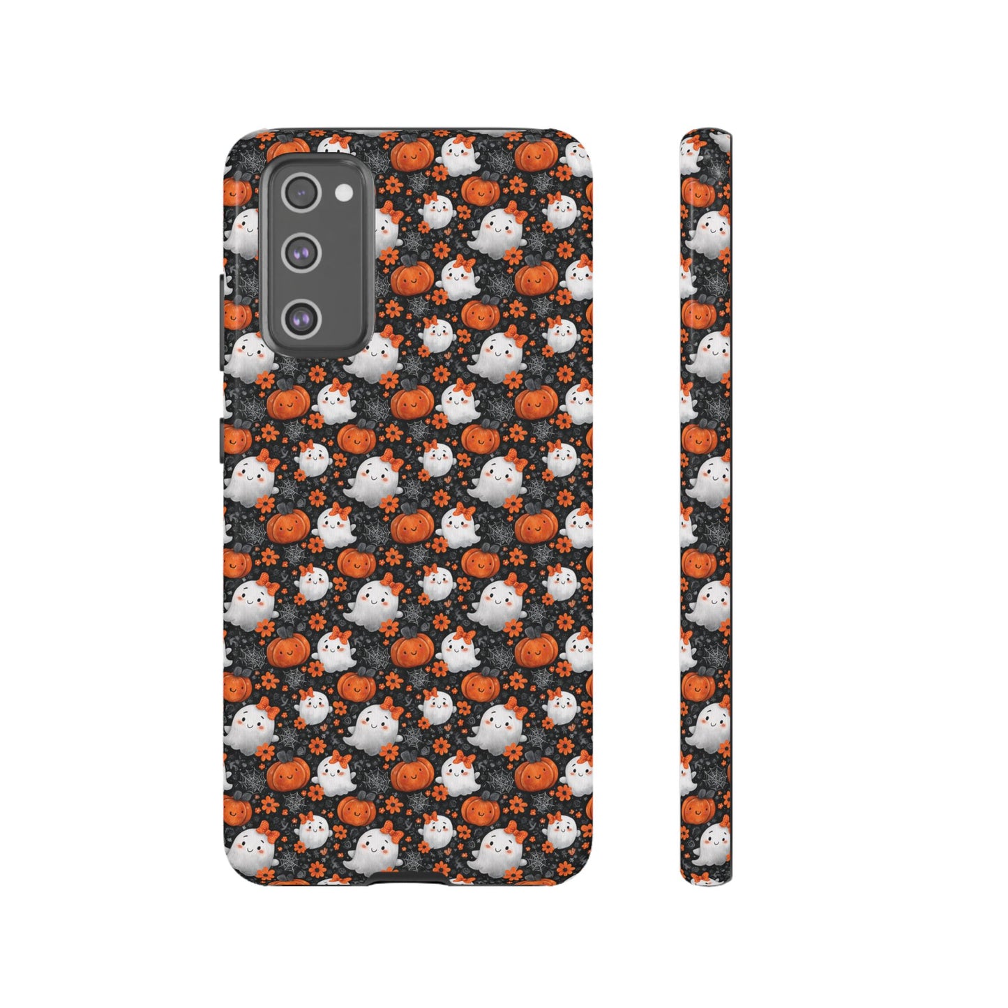 Cute Kawaii Lady Ghosts & Pumpkins Samsung Galaxy Tough Case
