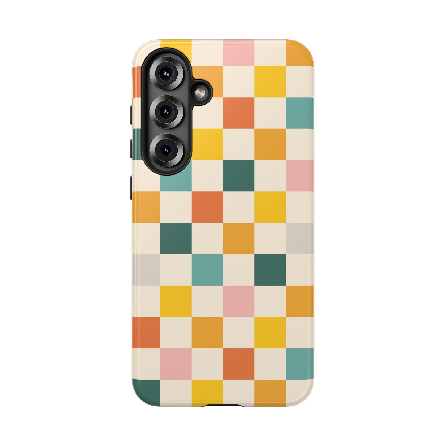 Retro 70s Gingham Samsung Galaxy Tough Case