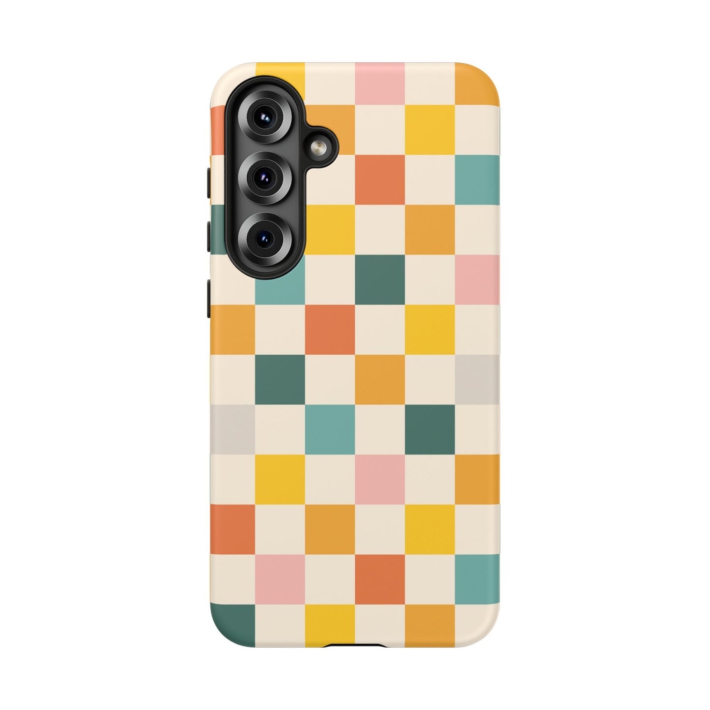 Retro 70s Gingham Samsung Galaxy Tough Case