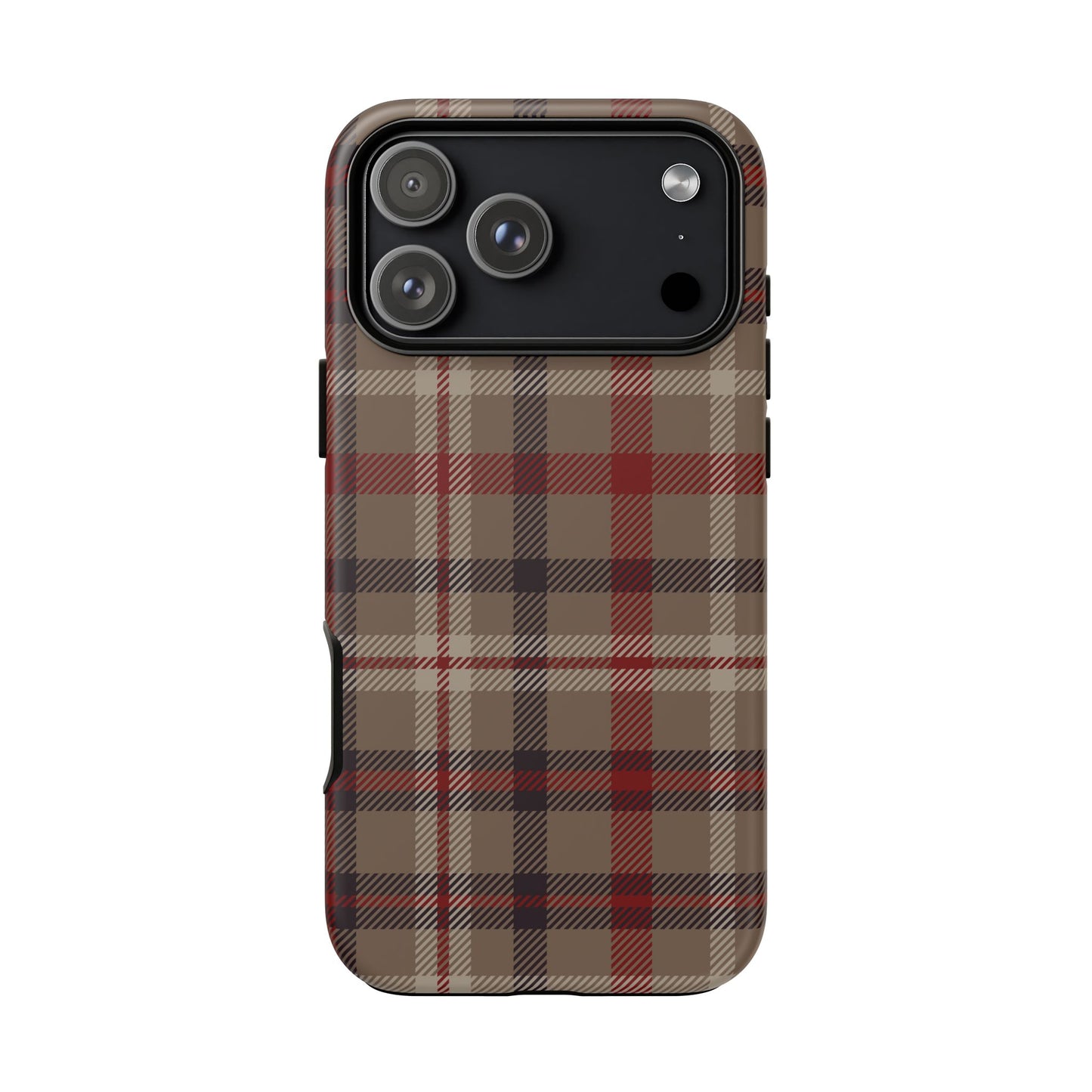 Vintage Highland Plaid iPhone Tough Case