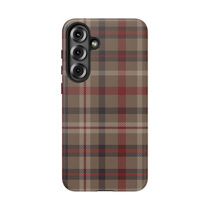 Vintage Highland Plaid Samsung Galaxy Tough Case