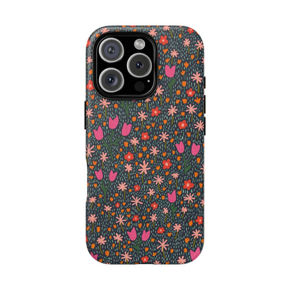 Whimsical Wildflower Meadow iPhone Tough Case