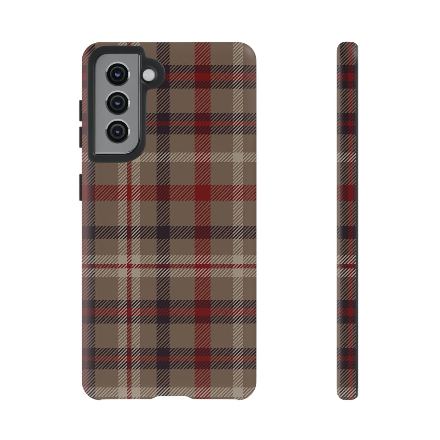 Vintage Highland Plaid Samsung Galaxy Tough Case