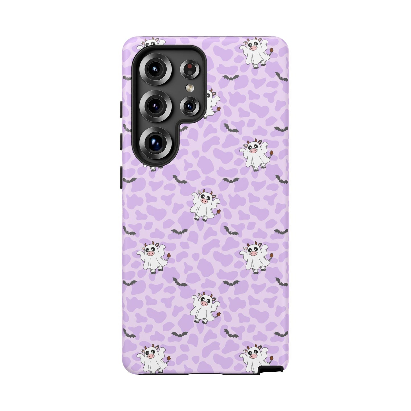Purple Moo Ghosts & Bats Samsung Galaxy Tough Case