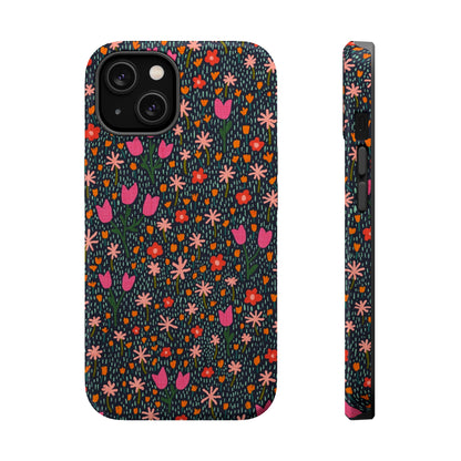Whimsical Wildflower Meadow MagSafe® iPhone Tough Case