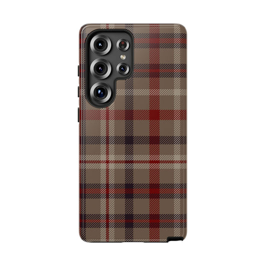 Vintage Highland Plaid Samsung Galaxy Tough Case
