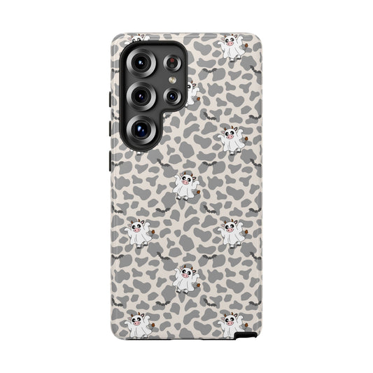 Gray Moo Ghosts & Bats Samsung Galaxy Tough Case