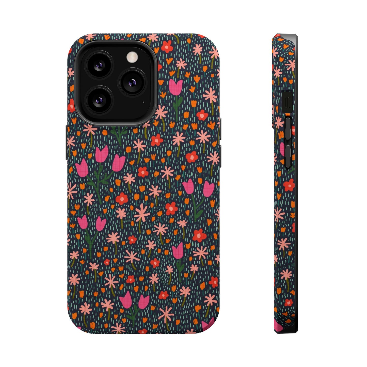 Whimsical Wildflower Meadow MagSafe® iPhone Tough Case