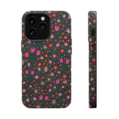 Whimsical Wildflower Meadow MagSafe® iPhone Tough Case