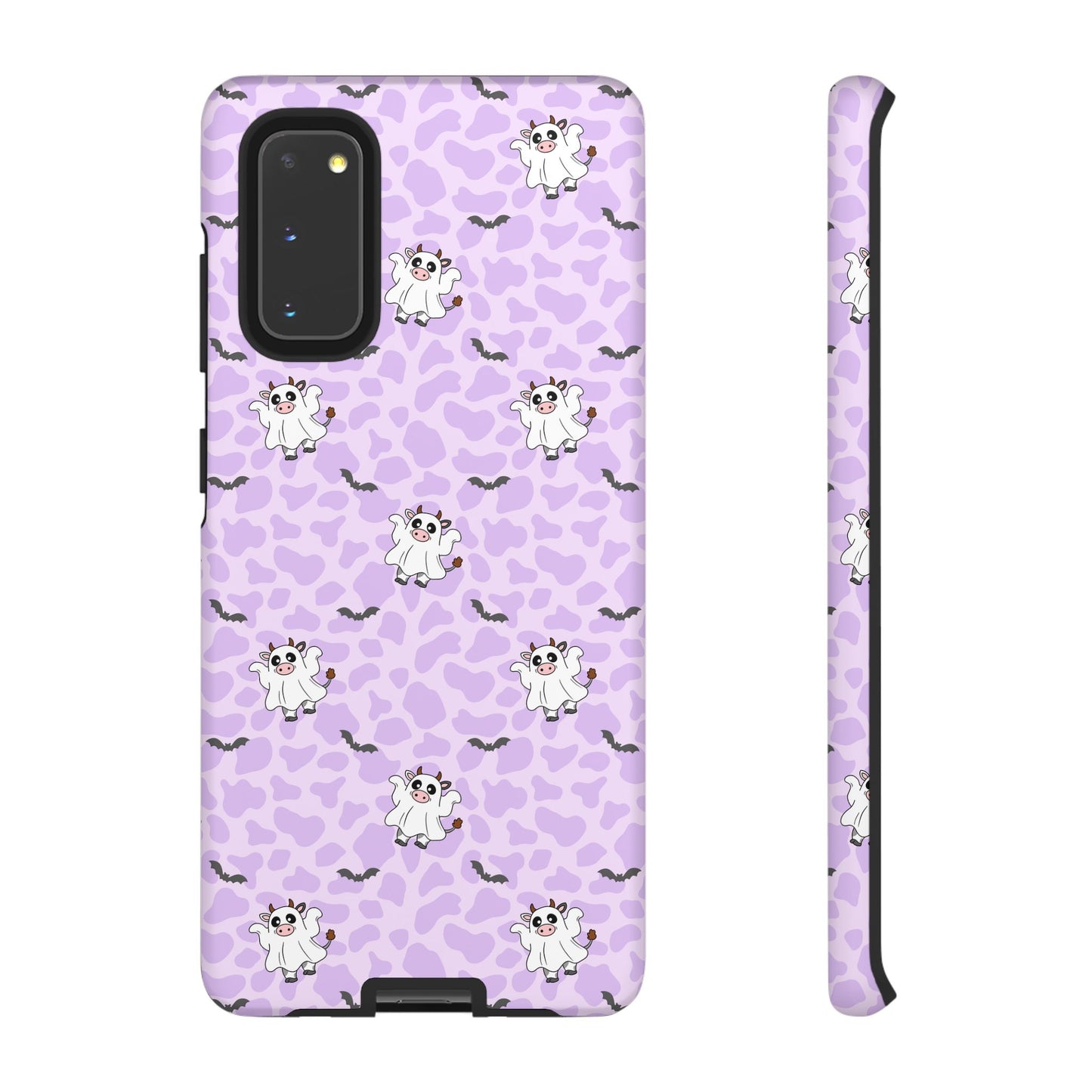 Purple Moo Ghosts & Bats Samsung Galaxy Tough Case