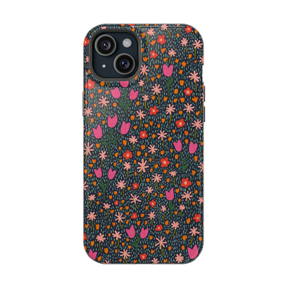 Whimsical Wildflower Meadow MagSafe® iPhone Tough Case