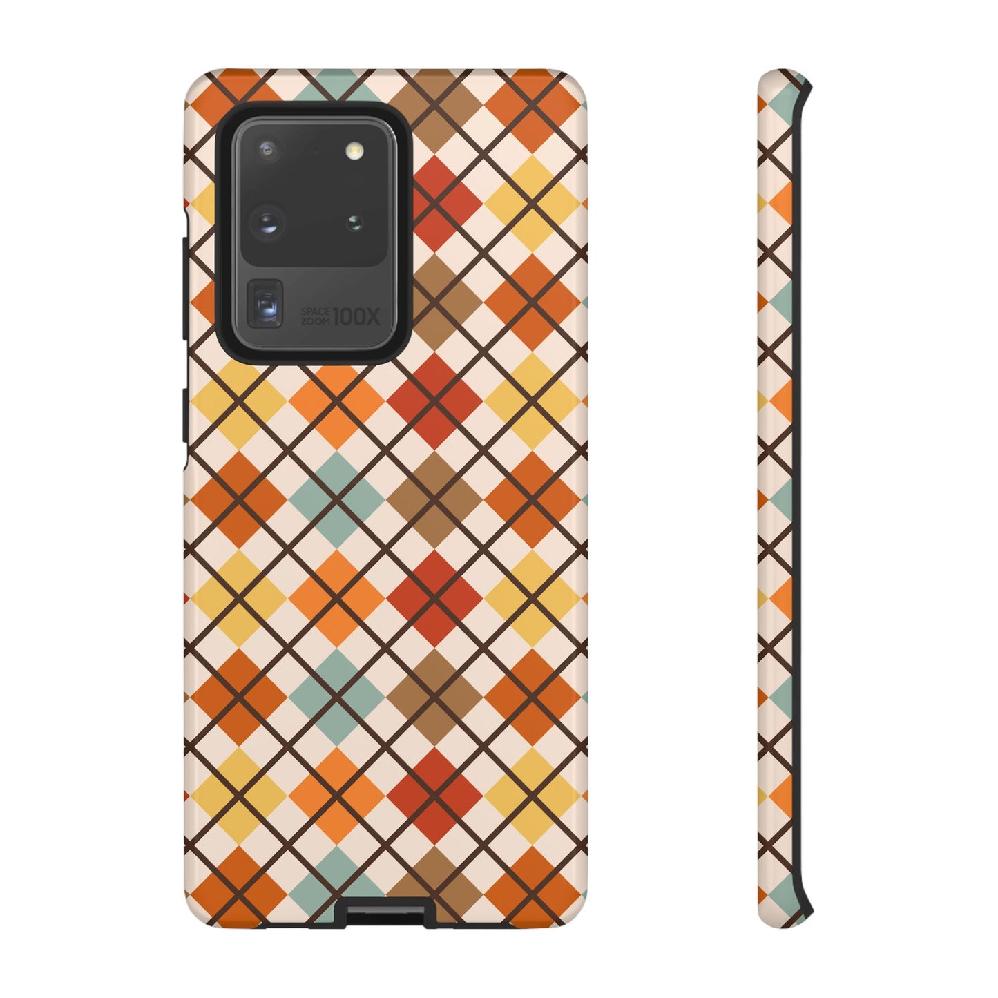 Autumn Argyle Samsung Galaxy Tough Case