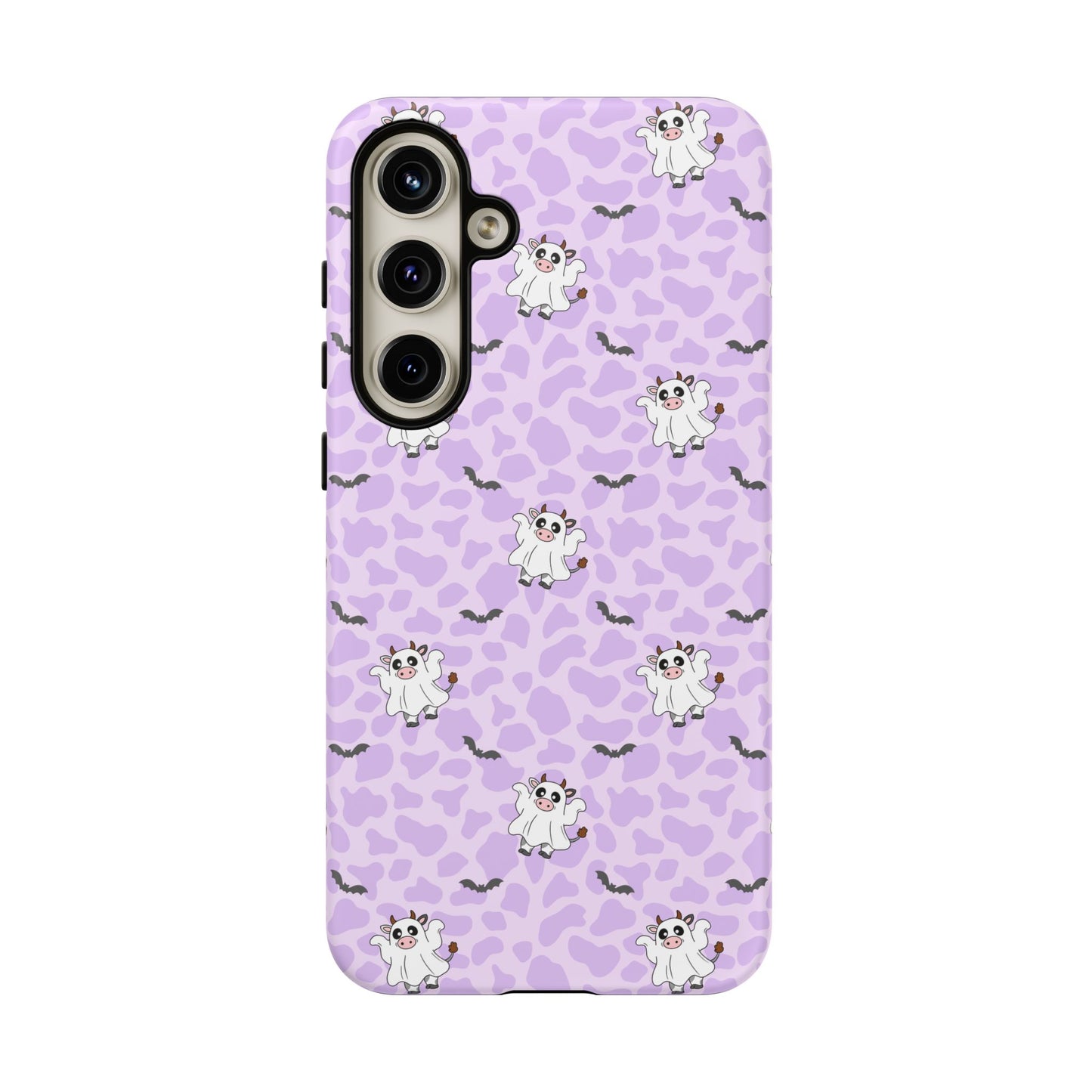 Purple Moo Ghosts & Bats Samsung Galaxy Tough Case