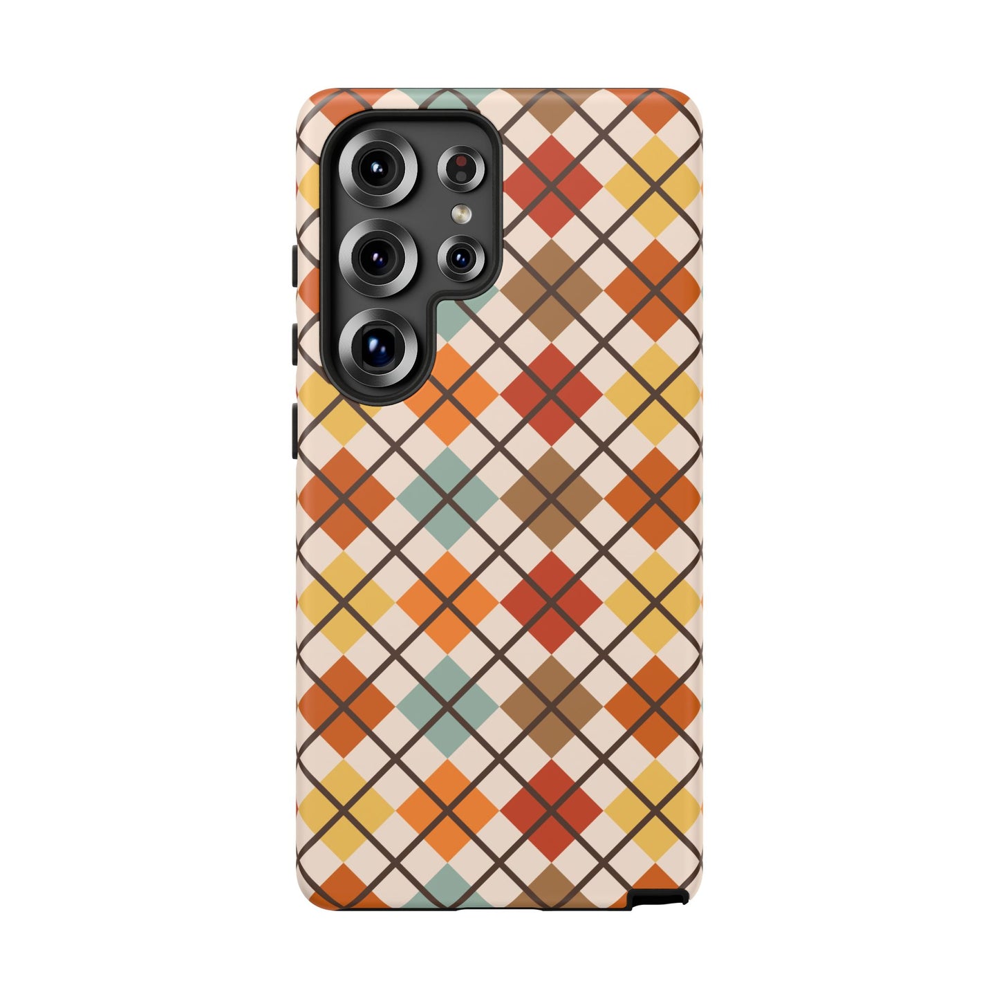 Autumn Argyle Samsung Galaxy Tough Case