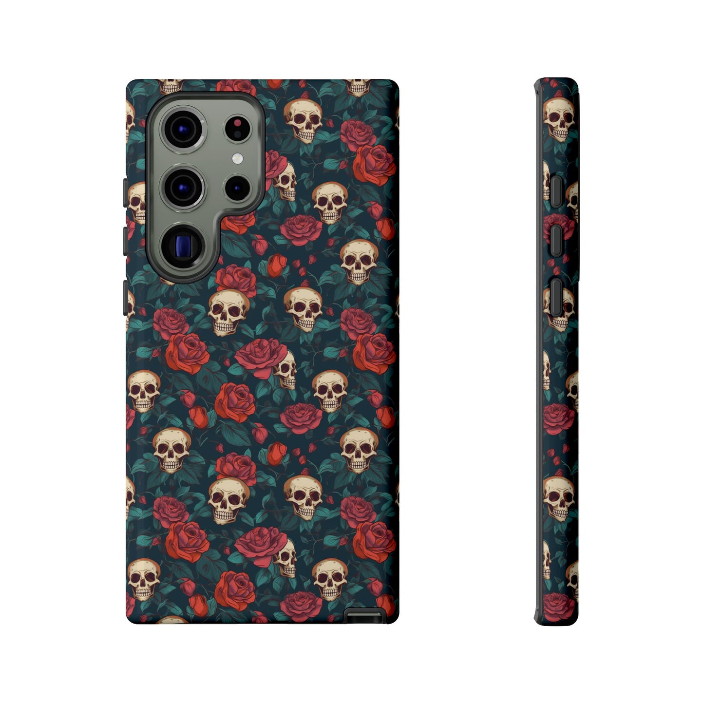 Skulls & Roses Dark Garden Samsung Galaxy Tough Case