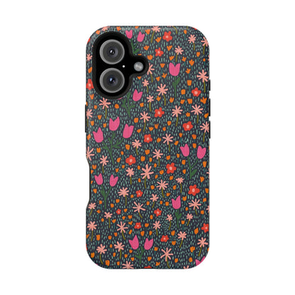 Whimsical Wildflower Meadow MagSafe® iPhone Tough Case