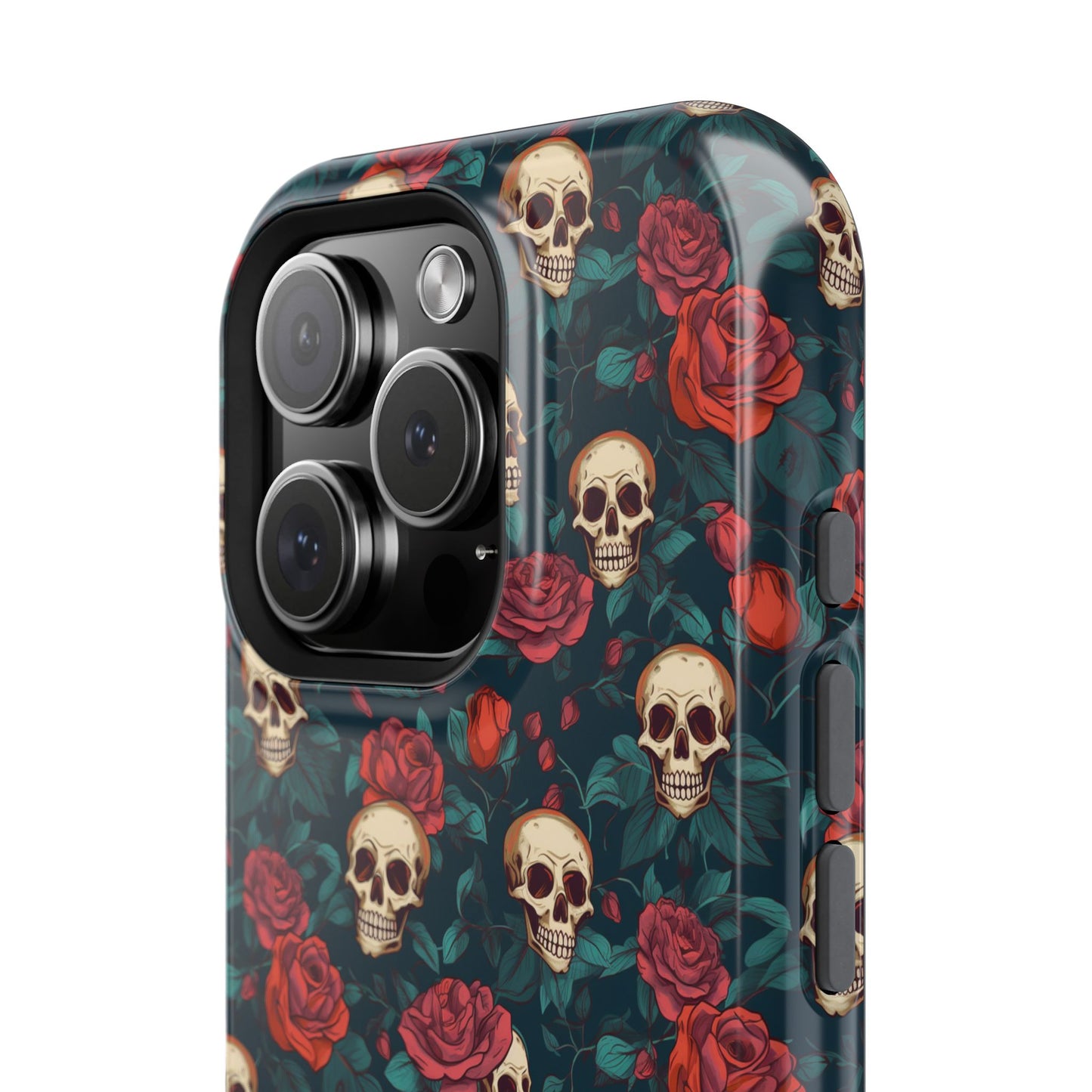 Skulls & Roses Dark Garden MagSafe® iPhone Tough Case