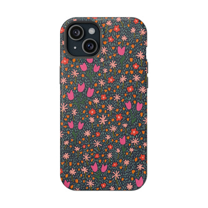 Whimsical Wildflower Meadow MagSafe® iPhone Tough Case