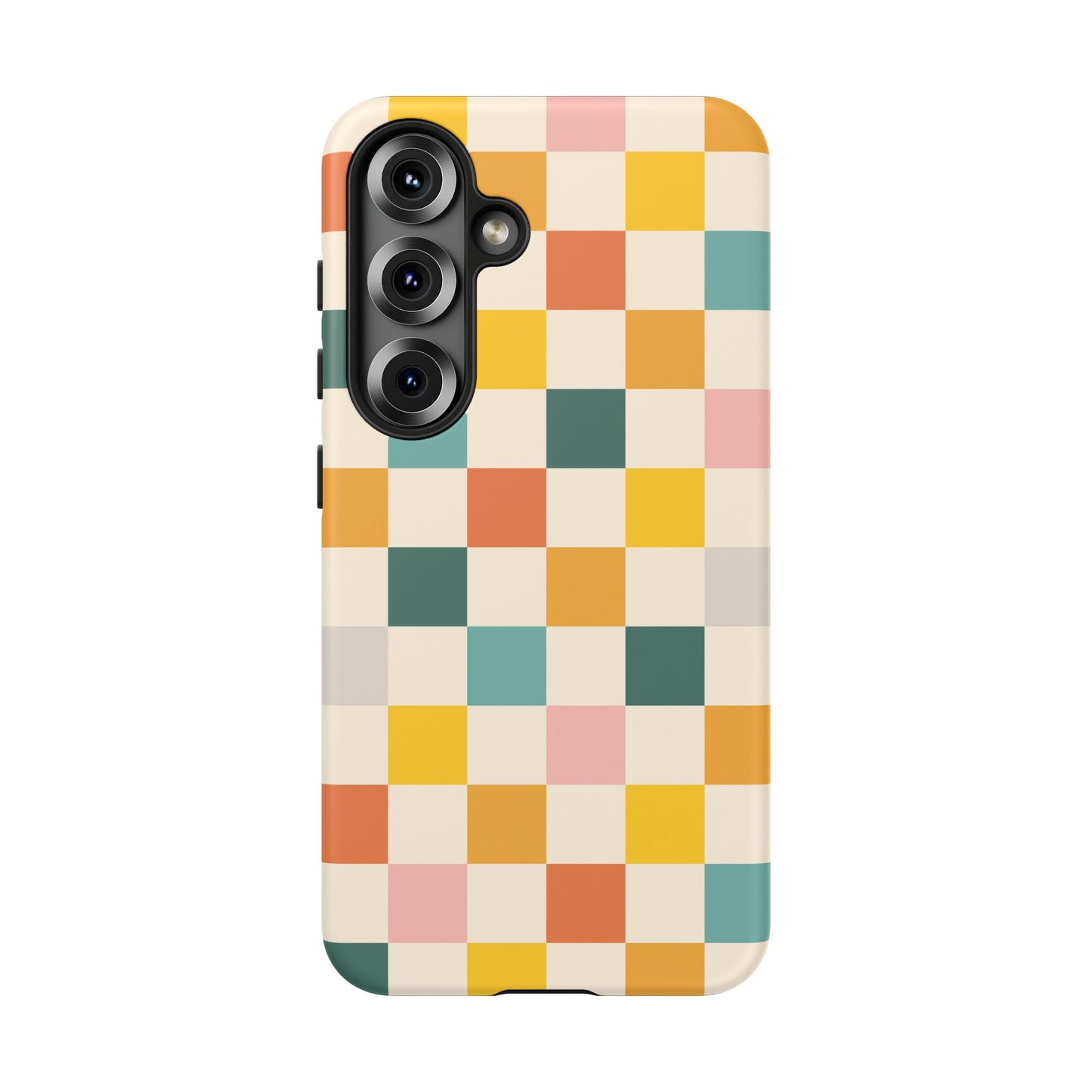 Retro 70s Gingham Samsung Galaxy Tough Case