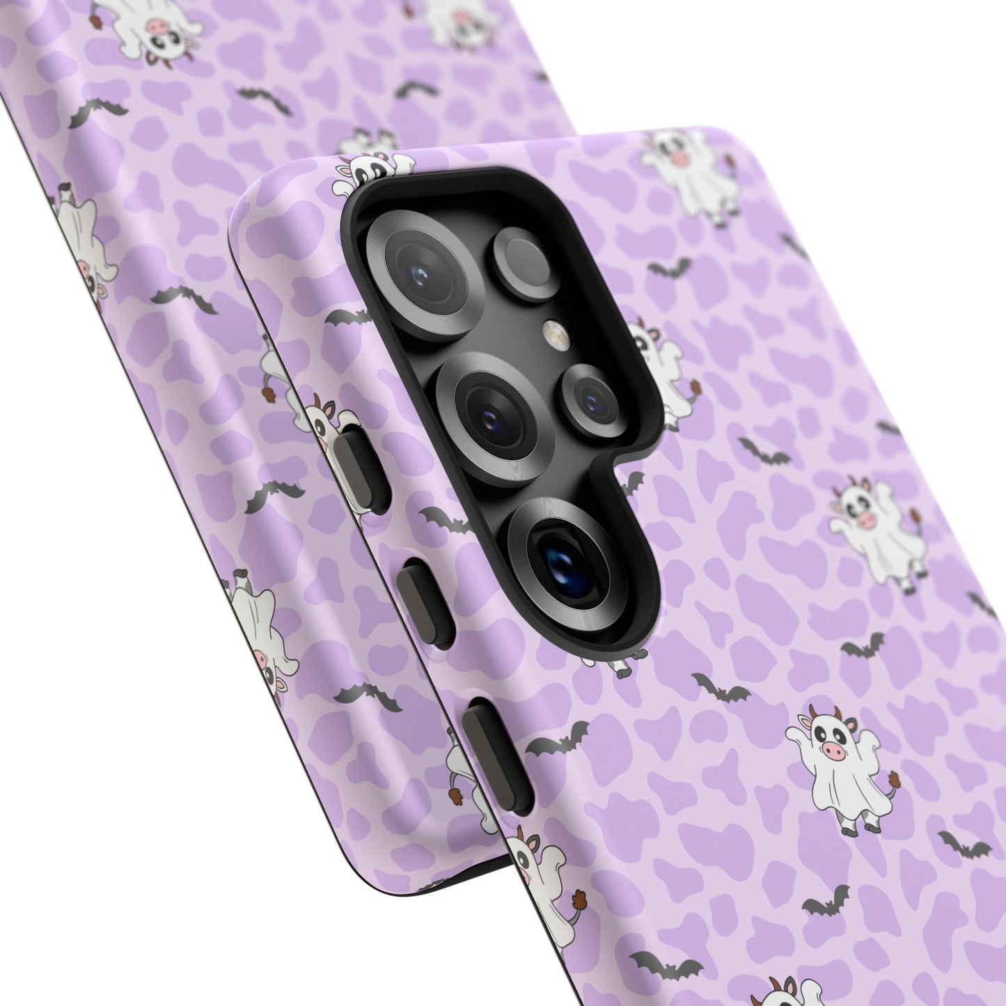 Purple Moo Ghosts & Bats Samsung Galaxy Tough Case