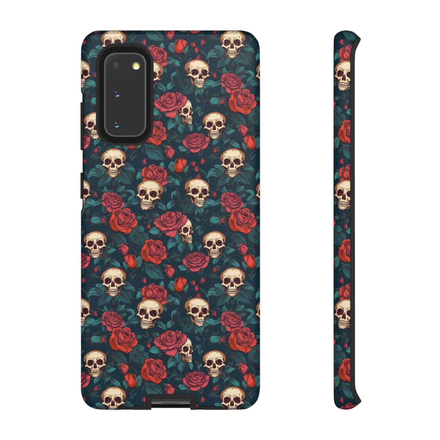 Skulls & Roses Dark Garden Samsung Galaxy Tough Case
