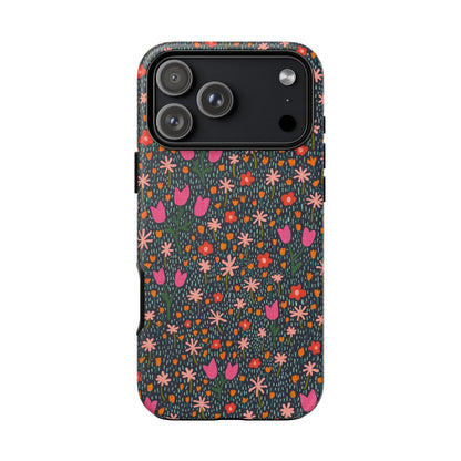 Whimsical Wildflower Meadow iPhone Tough Case