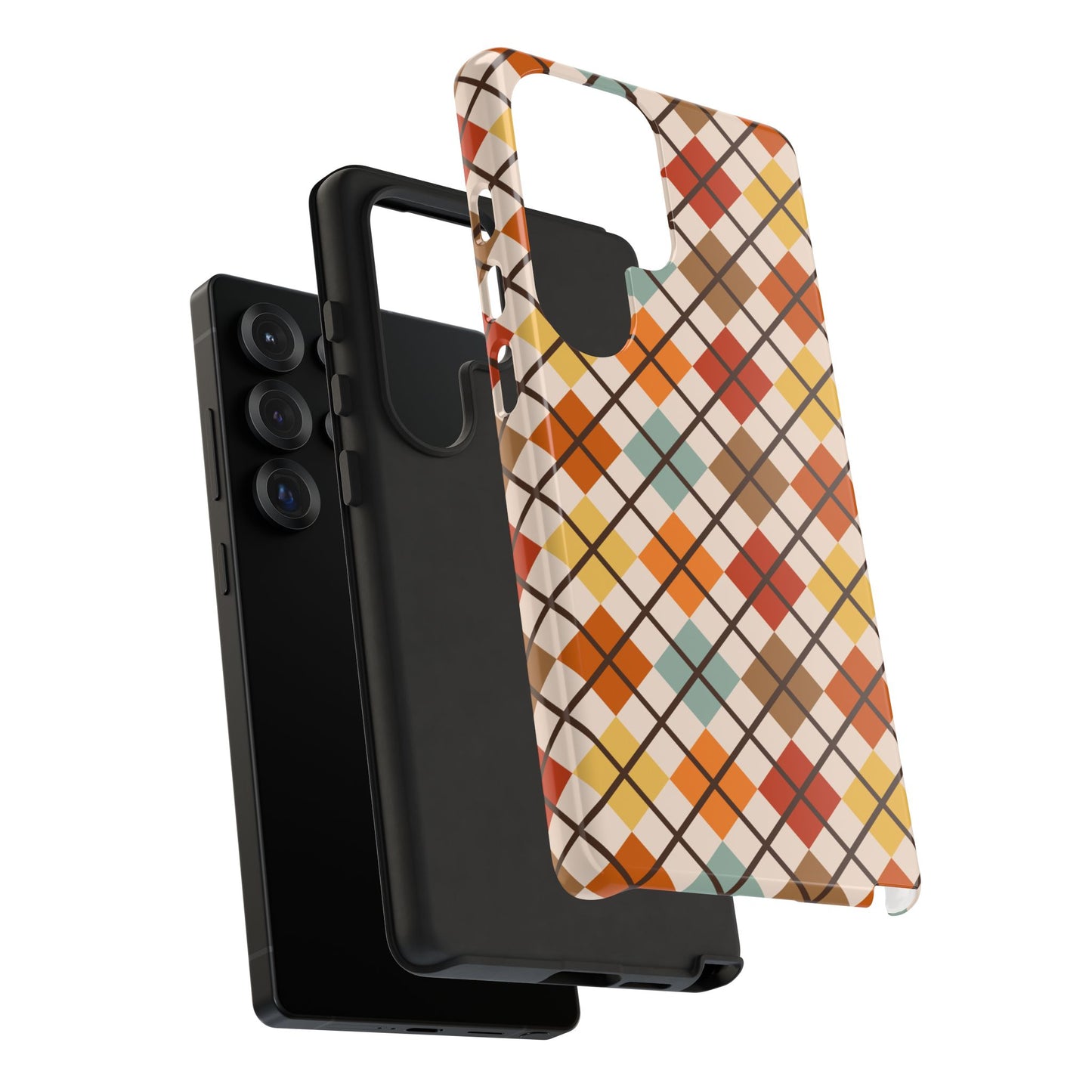 Autumn Argyle Samsung Galaxy Tough Case