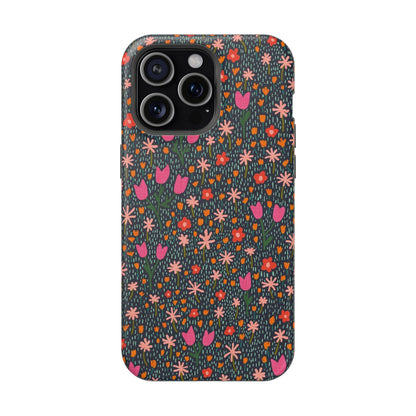 Whimsical Wildflower Meadow MagSafe® iPhone Tough Case
