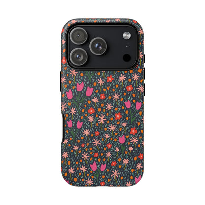 Whimsical Wildflower Meadow iPhone Tough Case