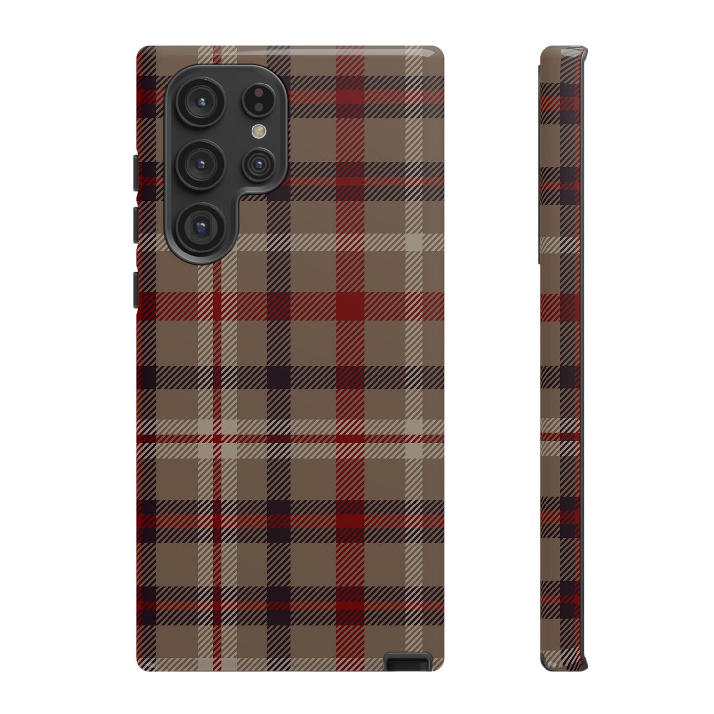 Vintage Highland Plaid Samsung Galaxy Tough Case