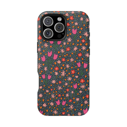 Whimsical Wildflower Meadow MagSafe® iPhone Tough Case
