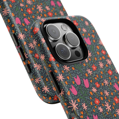 Whimsical Wildflower Meadow iPhone Tough Case