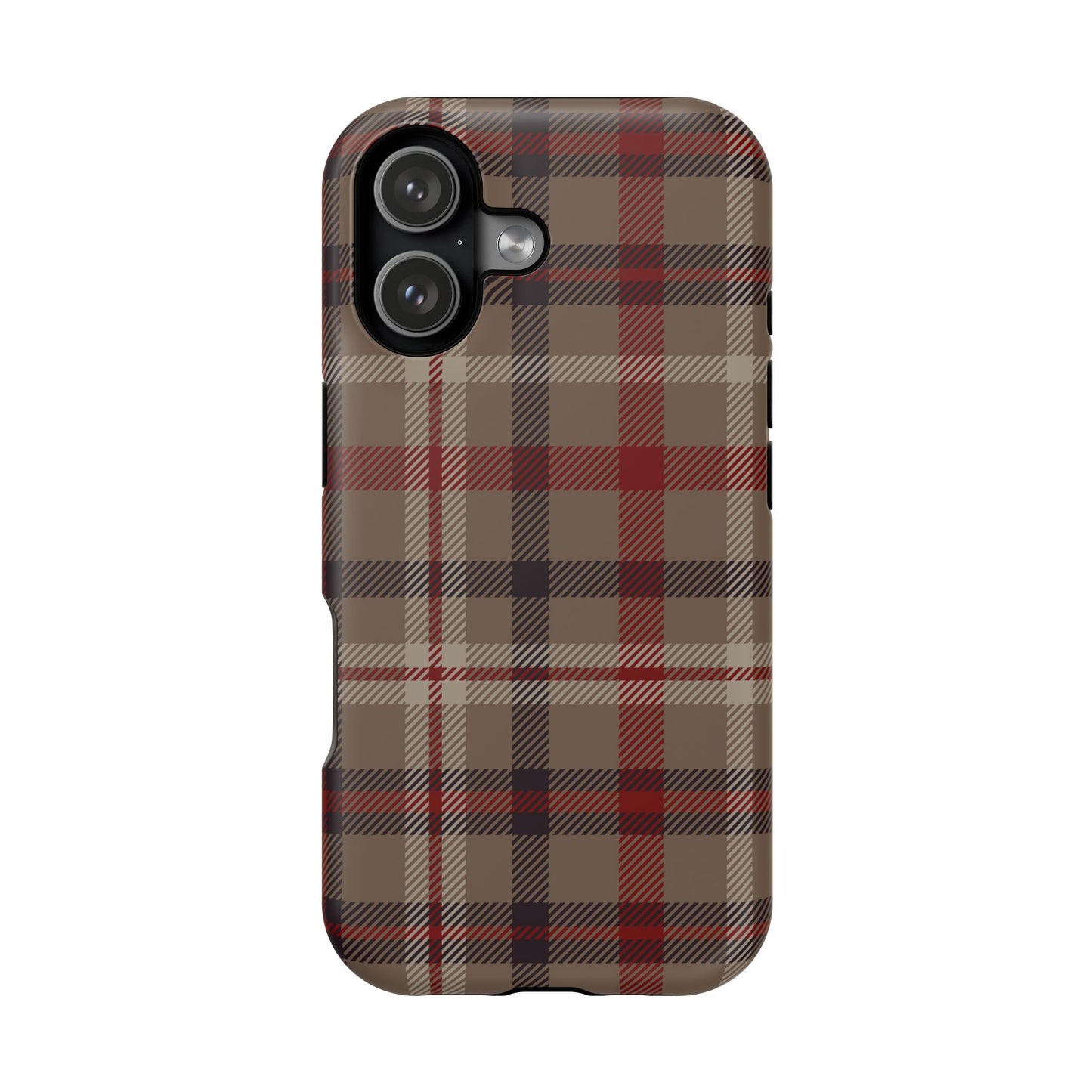Vintage Highland Plaid MagSafe® iPhone Tough Case