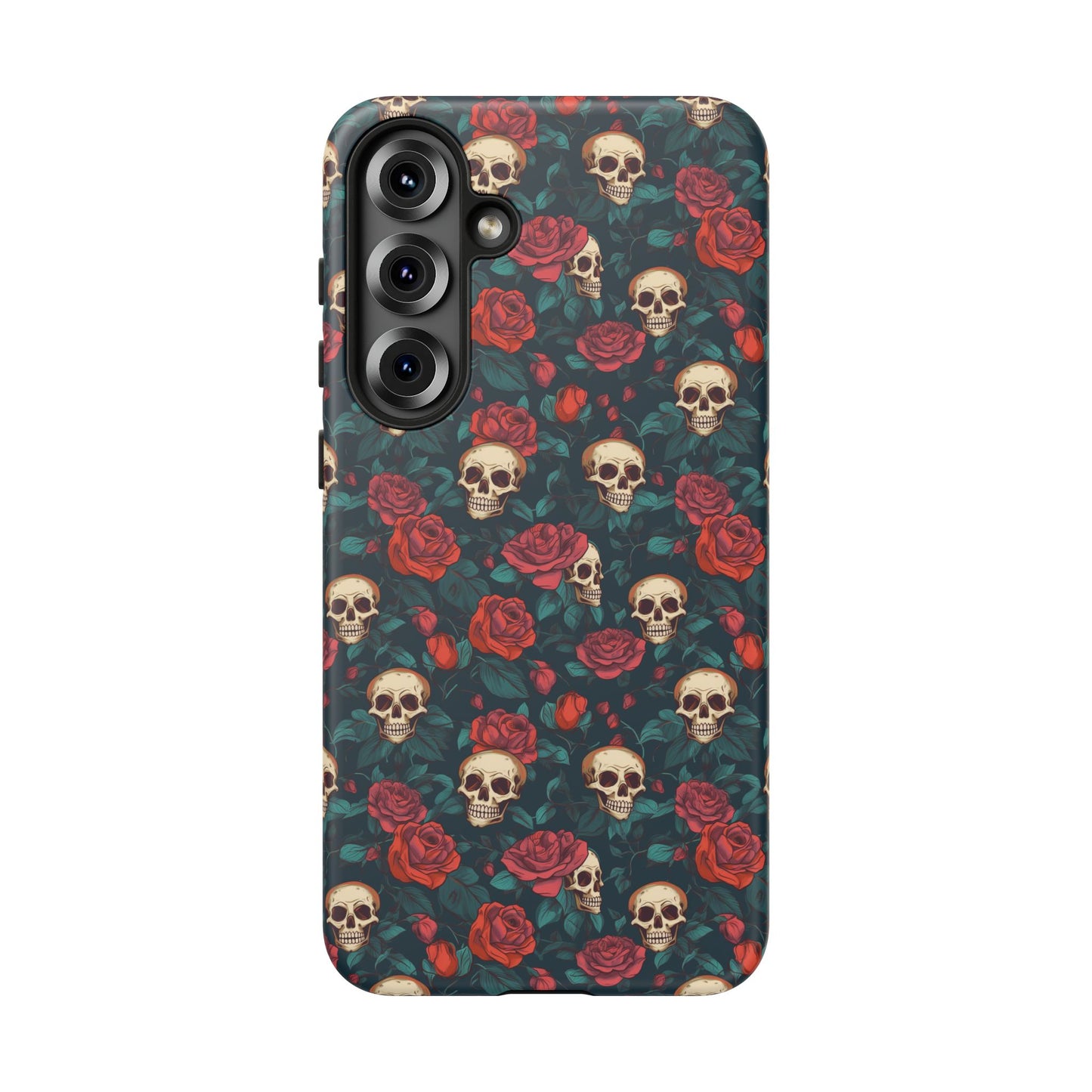 Skulls & Roses Dark Garden Samsung Galaxy Tough Case
