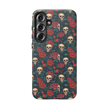 Skulls & Roses Dark Garden Samsung Galaxy Tough Case