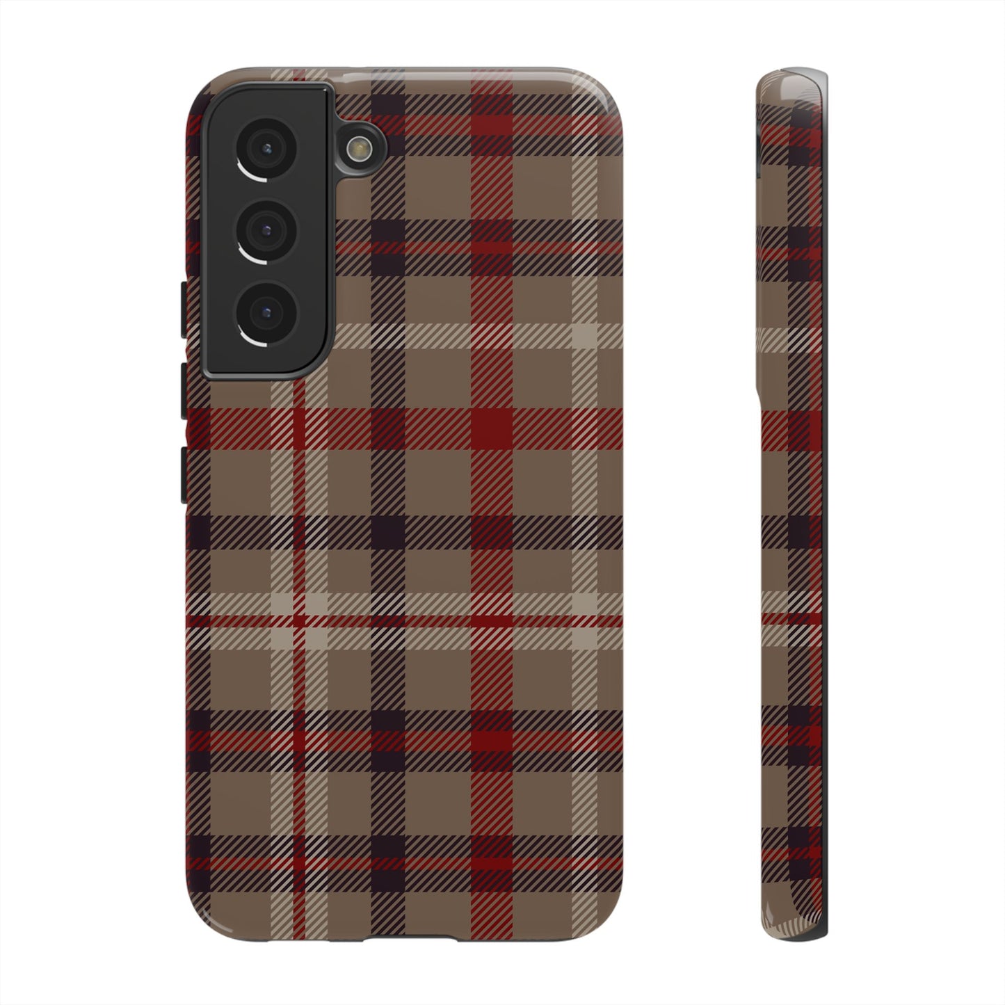 Vintage Highland Plaid Samsung Galaxy Tough Case