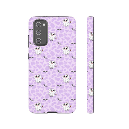 Purple Moo Ghosts & Bats Samsung Galaxy Tough Case