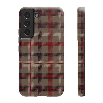 Vintage Highland Plaid Samsung Galaxy Tough Case