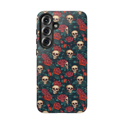 Skulls & Roses Dark Garden Samsung Galaxy Tough Case