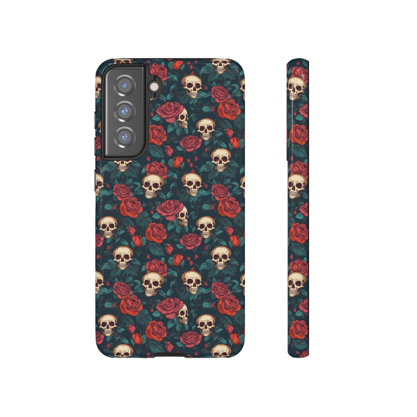 Skulls & Roses Dark Garden Samsung Galaxy Tough Case