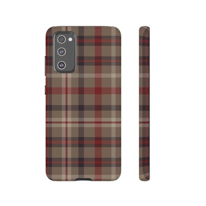 Vintage Highland Plaid Samsung Galaxy Tough Case