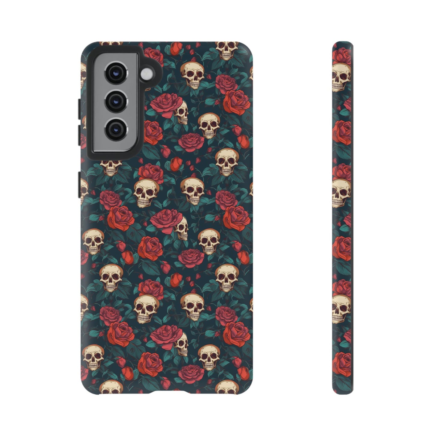 Skulls & Roses Dark Garden Samsung Galaxy Tough Case