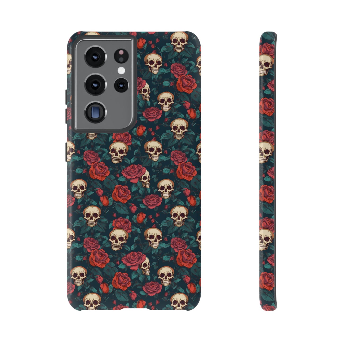 Skulls & Roses Dark Garden Samsung Galaxy Tough Case