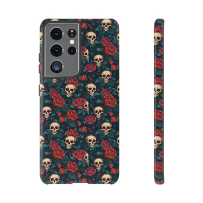 Skulls & Roses Dark Garden Samsung Galaxy Tough Case