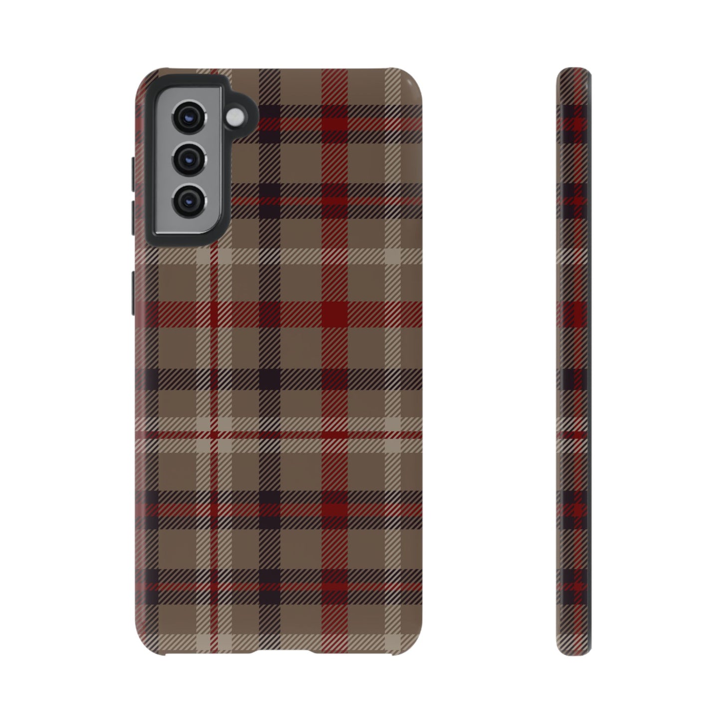 Vintage Highland Plaid Samsung Galaxy Tough Case